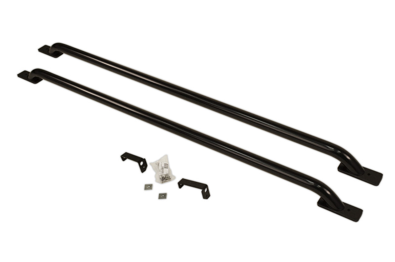 Chevrolet Silverado 1500 LD Bed Rails - Go Rhino - Stake Pocket - Black - `14-`19